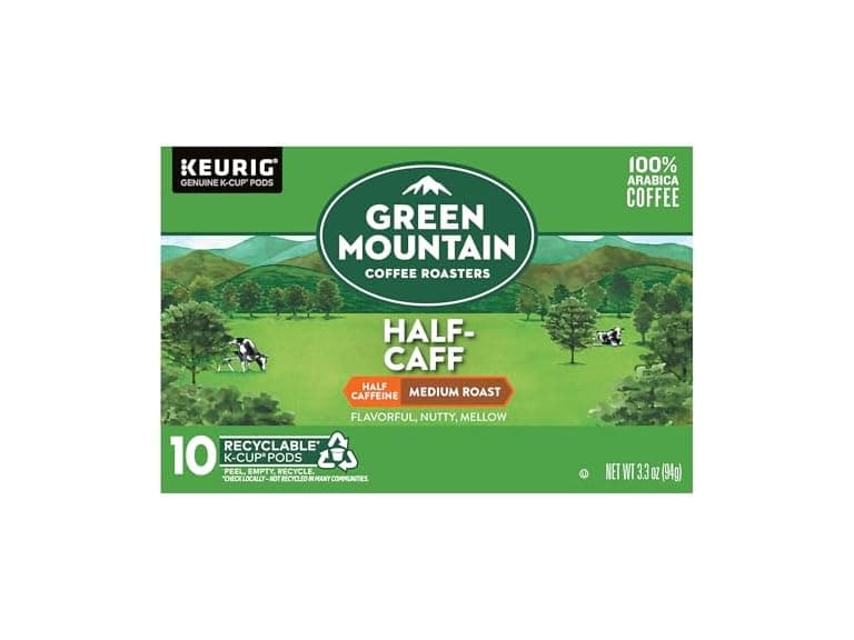Green Mountain Half-Caff Coffee, 3.3oz - Image 1