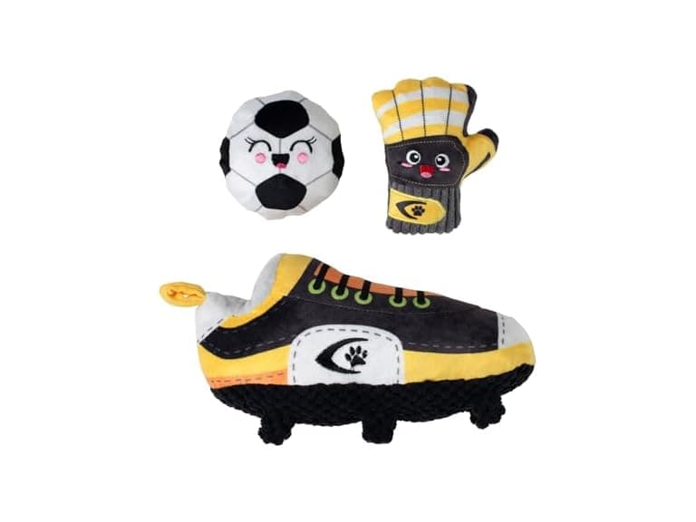 Fringe Studio Plush Dog Toy, 3 Pc Multipack Set - Image 1