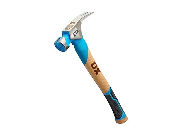 OX OX-P087220 20 oz OX 20 oz Framing Hammer - Curved Hickor - Image 1