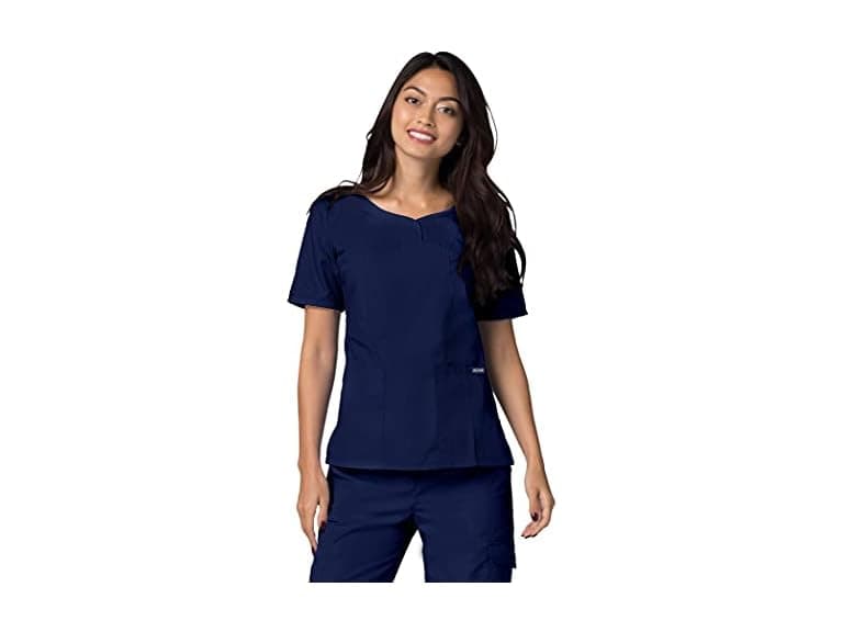 Adar Medical Uniforms Women (M) V-neck Scrub Top - Image 1