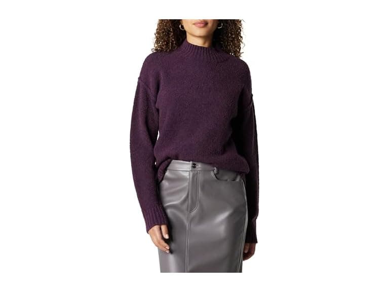 The Drop Women Carolina Shoulder Mock Pullover - Image 1