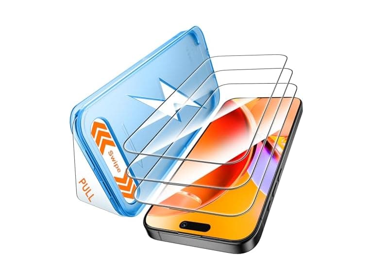 Mkeke for iPhone 16 Pro Max Screen Protector 3 Pack - Image 1