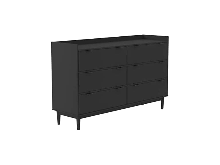 Walker Edison Solid Wood 6-Drawer Dresser - Image 1