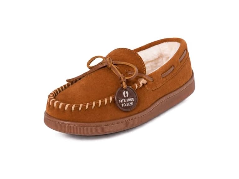 Minnetonka Men's Pile Lined Hardsole - Image 1
