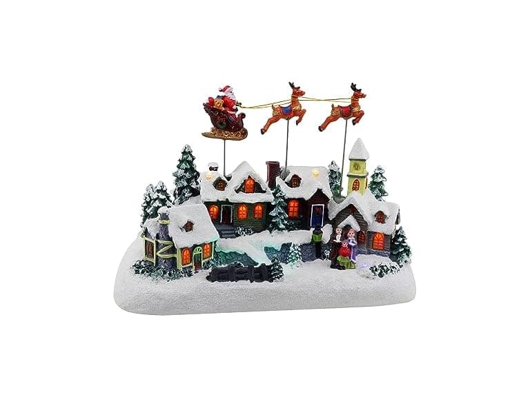 Top Treasures Village Houses with Reindeer Sleigh - Image 1