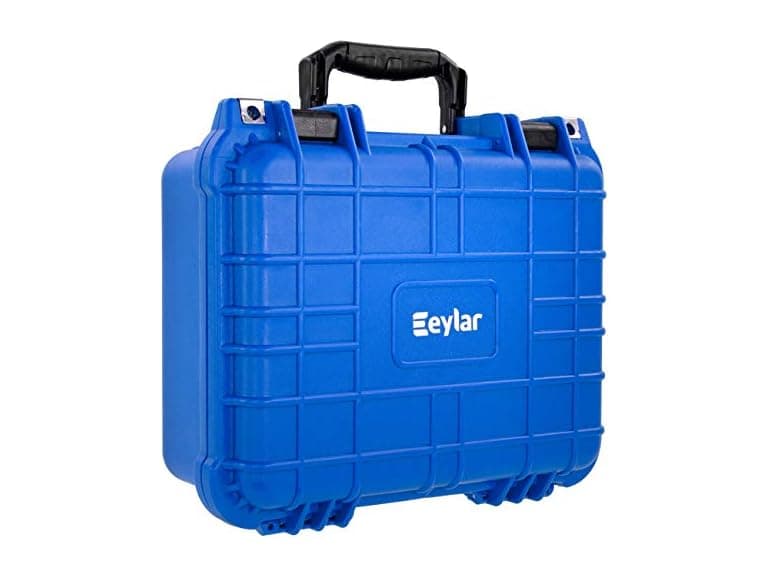 Eylar Hard Gun Case Water & Shock Proof (Blue) - Image 1