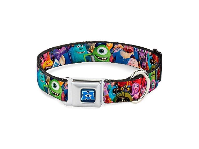 Buckle-Down Dog Collar Seatbelt Buckle Monsters Univerisity - Image 1