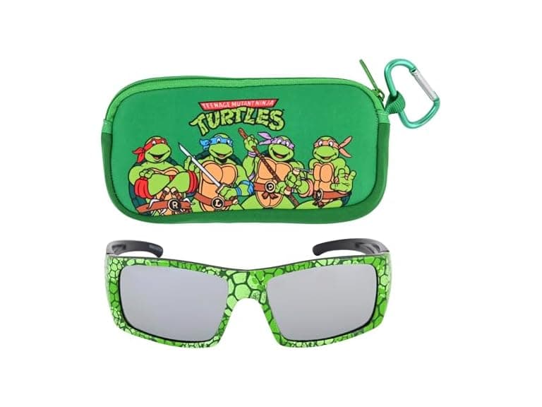 TMNT Sunglasses with Case - Image 1