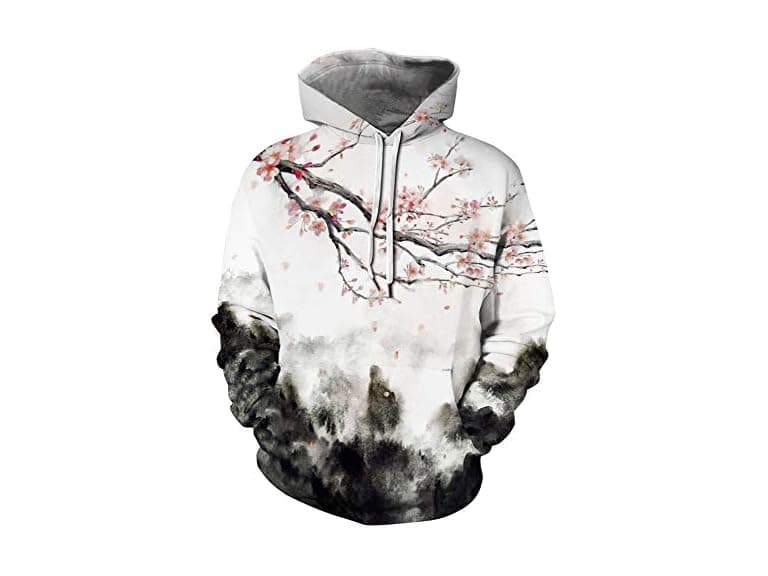 BarbedRose Women (Small-Medium) Digital Top Hoodie - Image 1