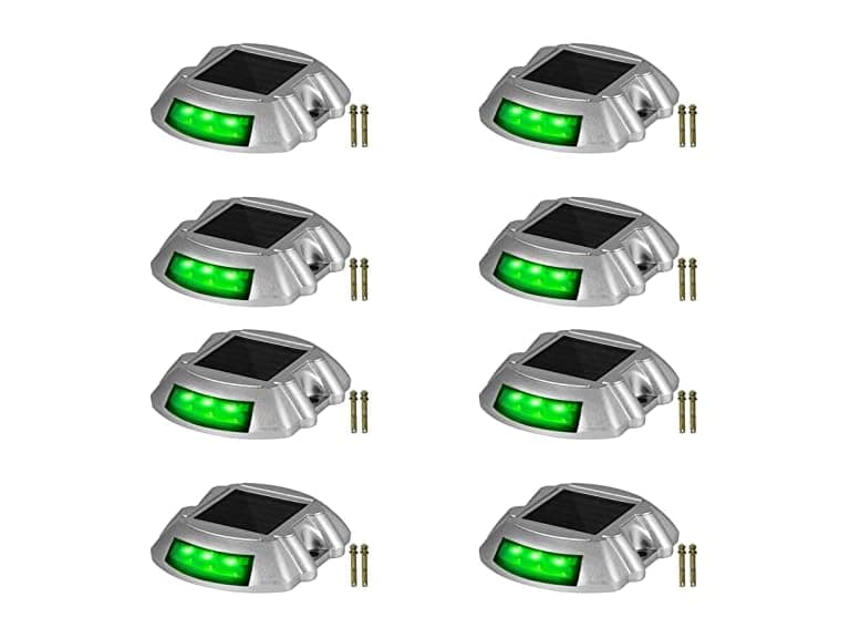 Driveway Lights, 8-Pack Solar Driveway Lights - Image 1