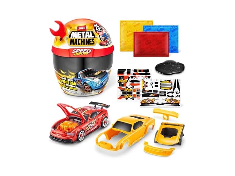 Metal Machines Speed Heroes (Red) by Zuru - Image 1