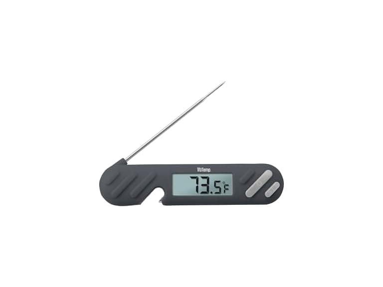 Taylor TruTemp Digital Instant Read Thermometer Meat Probe Gray - Image 1