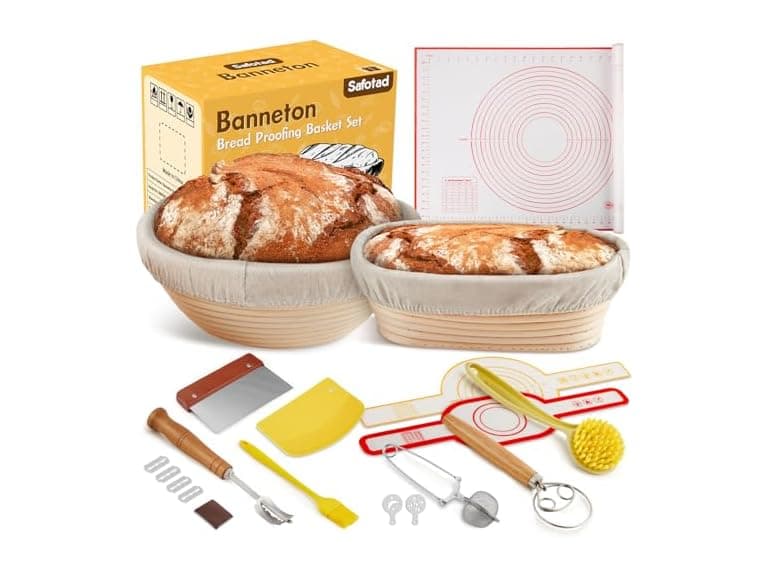Safotad Banneton Bread Proofing Basket - Image 1