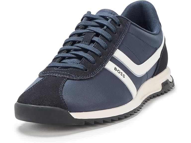 BOSS Men's Zayn Low Profile Lace up Sneakers - Image 1