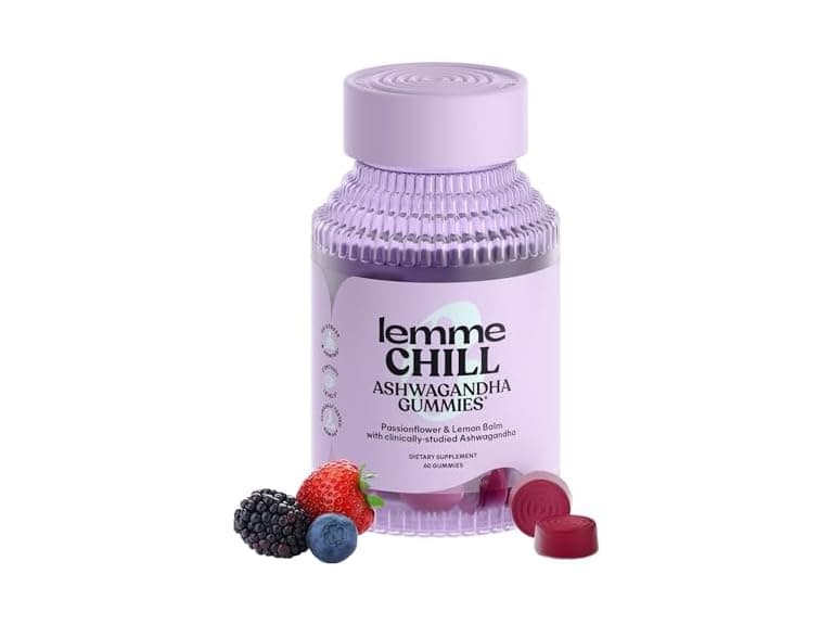 Lemme Chill Stress Gummies Ashwagandha 60ct - Image 1