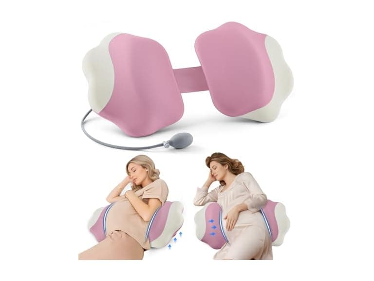 DONAMA Cooling Pregnancy Pillow Pink - Image 1