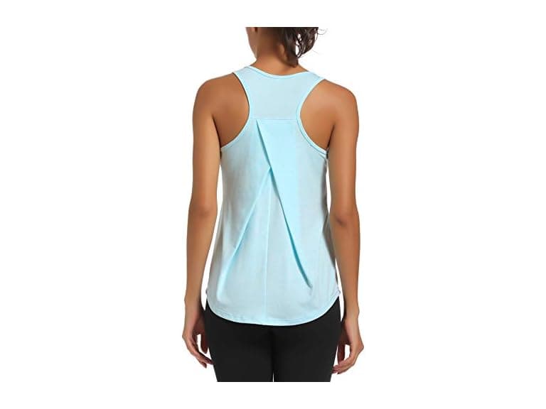 Hlxfhb Women (M) Workout Tank Tops Gym Yoga Shirts - Image 1