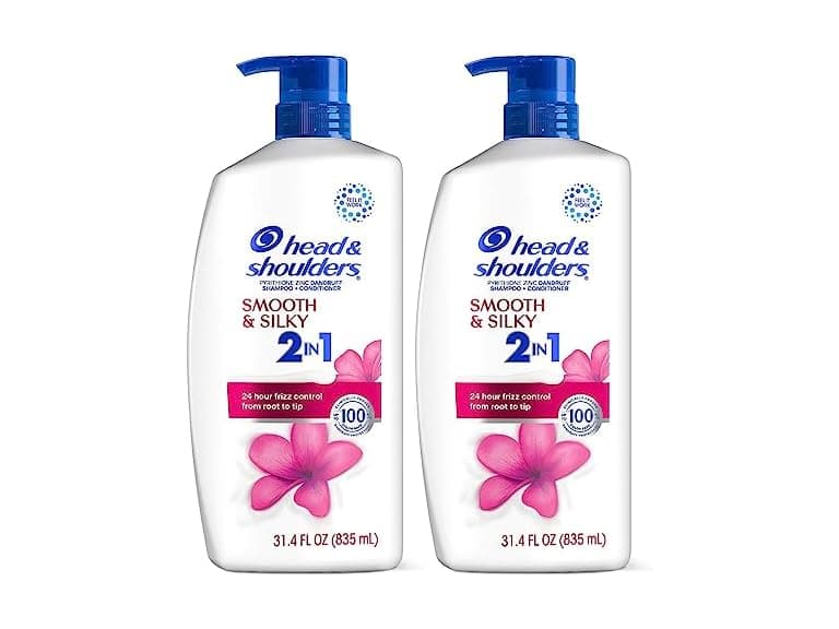 Head and Shoulders Smooth Silky 2in1 Twin Pack - Image 1
