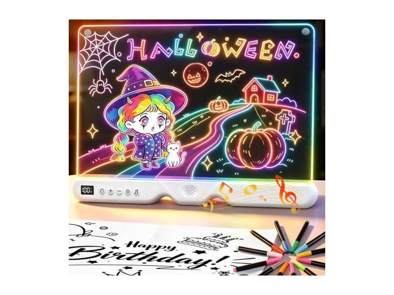ZONMXET LED Drawing Board for Kids - Image 1