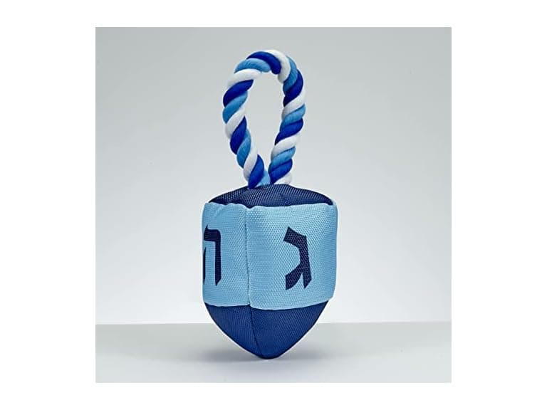 "Chewdaica" Oxford Dreidel Squeaky Toy - Image 1