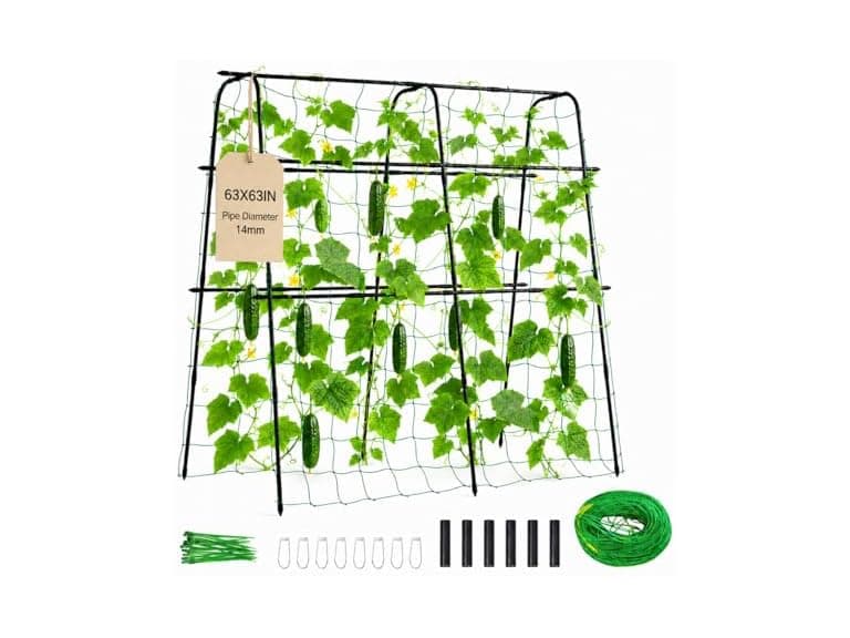 OTOSUNNY 5.3ft Garden Arch Trellis - Image 1
