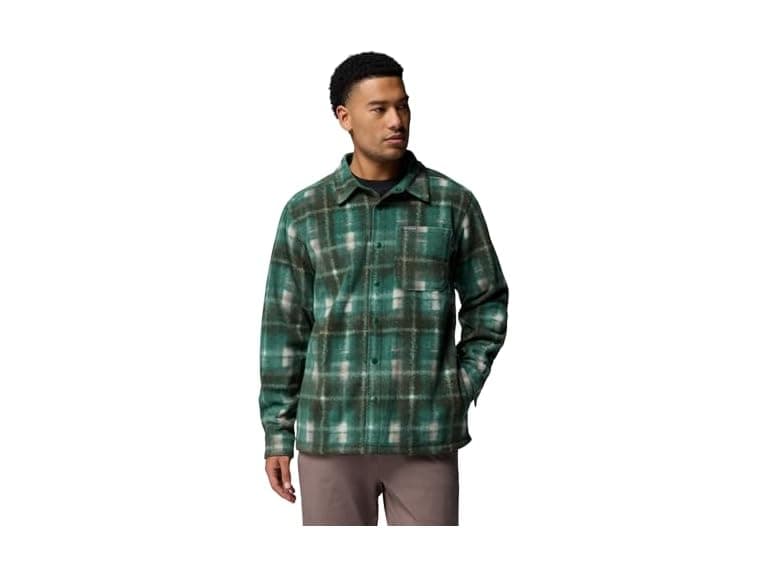 Columbia Men Small Steens Mountain Shirt Jacket - Image 1