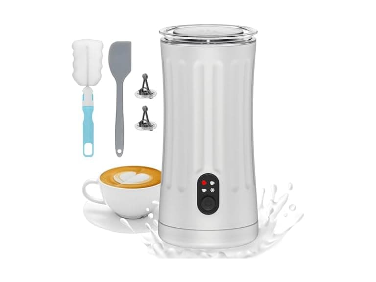 White 4-in-1 Milk Frother - Image 1