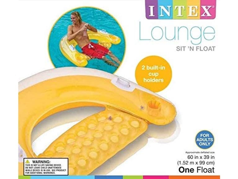 INTEX Sit 'N Float Inflatable Pool Float - Image 1