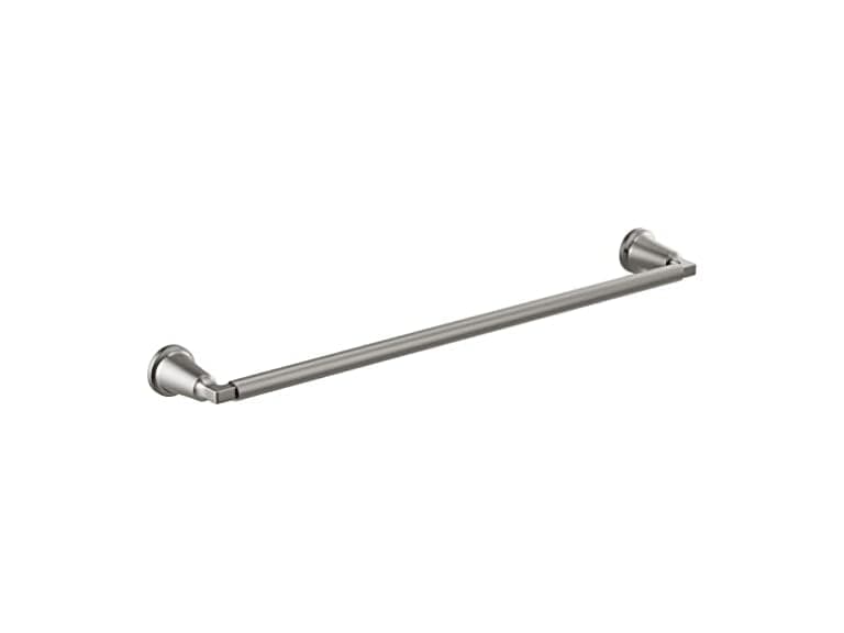 Delta Bowery 24" Towel Bar Black Stainless - Image 1