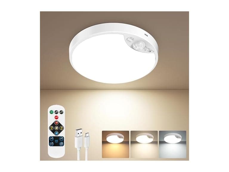Bairth 10000mAh Rechargeable Ceiling Light - Image 1