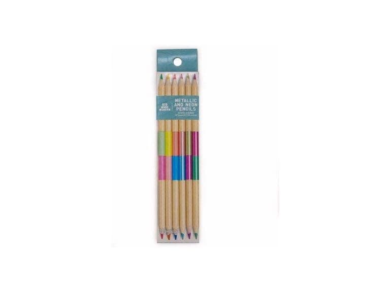 Kid Made Modern174; Colored Pencils Double-Pointed 12ct - Image 1