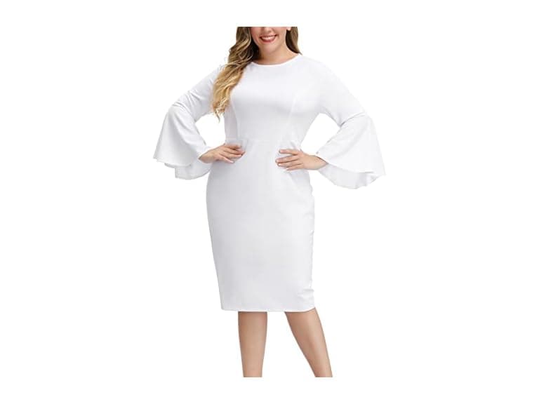 Hanna Nikole Women (16 Plus) Cocktail Bell Dress - Image 1
