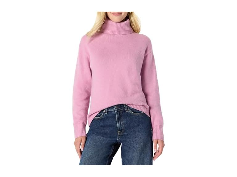 Amazon Essentials Women Relaxed-fit Cotton Sweater - Image 1