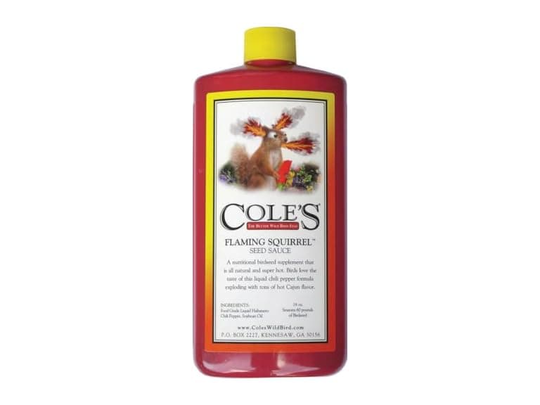 Cole's FS16 Flaming Squirrel Seed Sauce, 16-Oz - Image 1