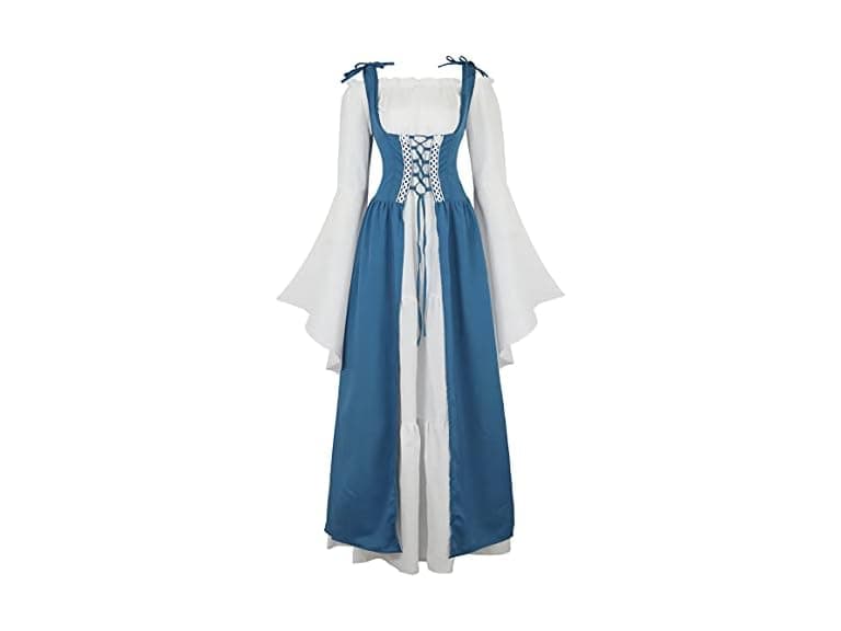 Zhitunemi Women's (XS) Renaissance Dresses Steel - Image 1