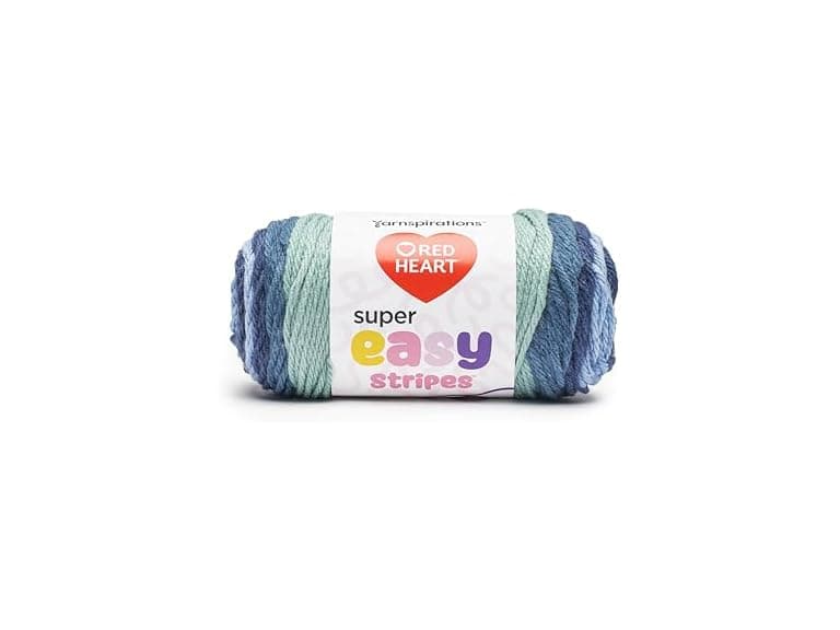 Red Heart Super Easy Seaside Breeze Yarn - 3 Pack - Image 1