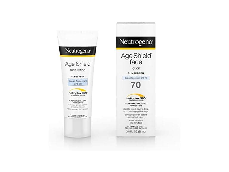 Neutrogena Age Shield Face Lotion Sunscreen Broad Spectrum SPF 70 - 3 Oz - Image 1
