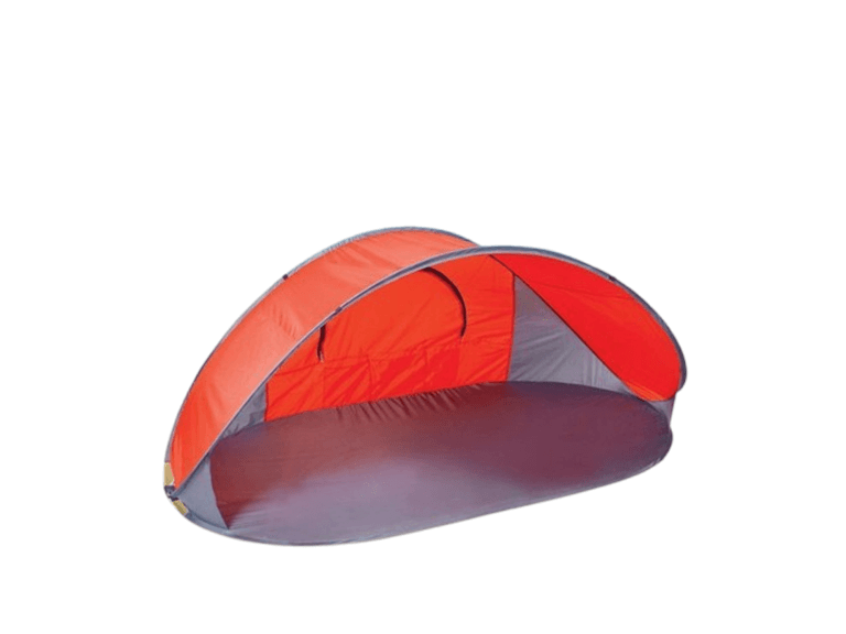 Pop-Up Beach Tent w/ Carry Bag - Red - Image 1