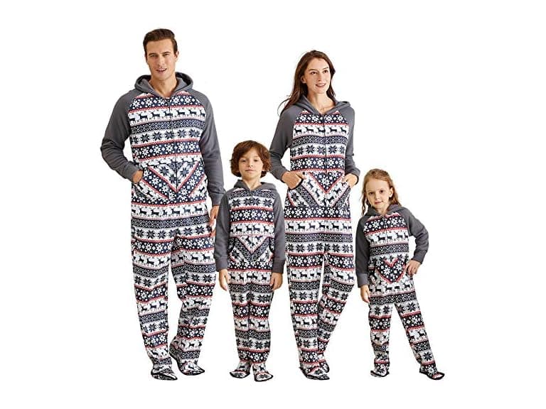 Iffei Men (XL) Family Christmas Pajamas Sets Pants - Image 1