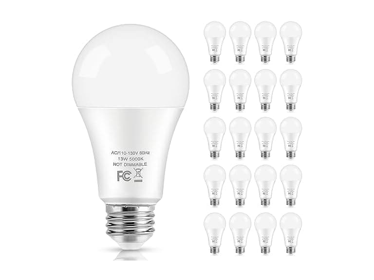 LED Light Bulbs, 100 Watt Equivalent A19 LED Bulbs - Image 1