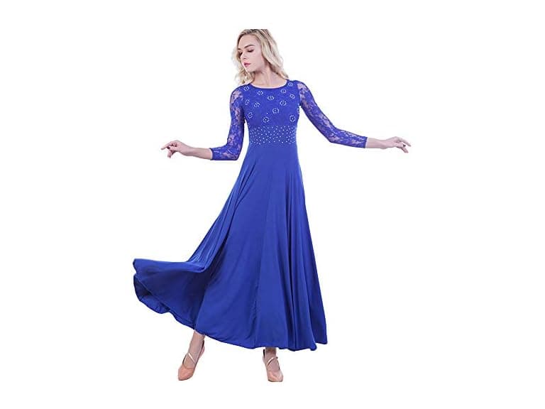 ZooBoo Women (L) Prom Ballroom Dance Dress - Image 1
