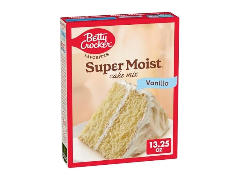 Betty Crocker Vanilla Cake Mix 13.25 oz - Image 1