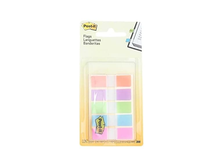 Cable Wholesale 3M 0.47 x 1.7" Post it Flags Page Marker - Image 1