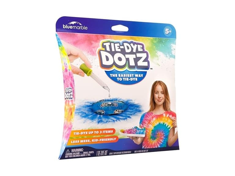 Blue Marble Tie-Dye Dotz 10-Piece - Image 1