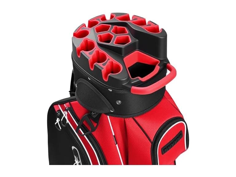 UNIHIMAL BC6275260307559 Red Golf Cart Bag Pro - Image 1