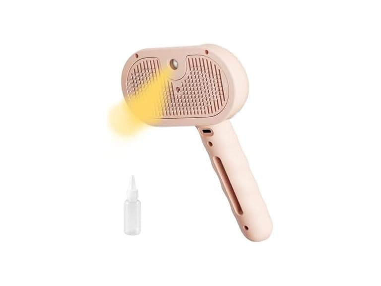 Cat Steam Brush, 3 - in - 1 Dog Brush for She - Image 1