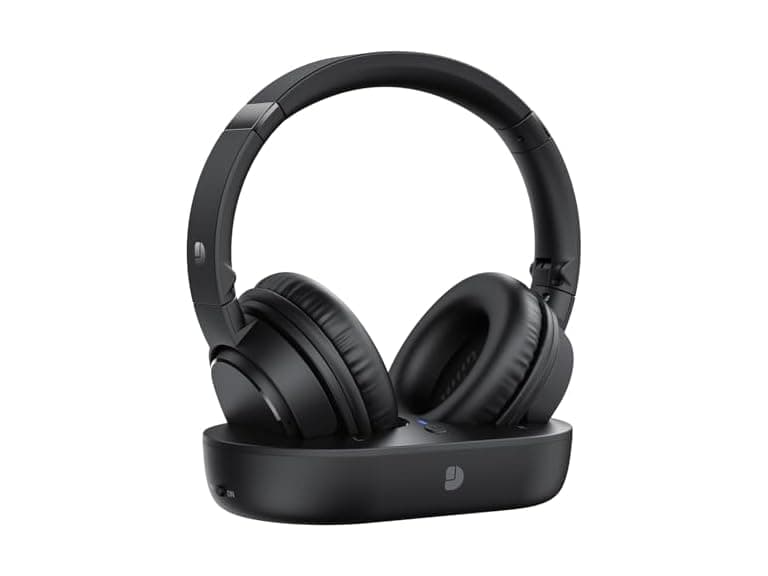 Dytole Wireless TV Headphones 65H Dock - Image 1