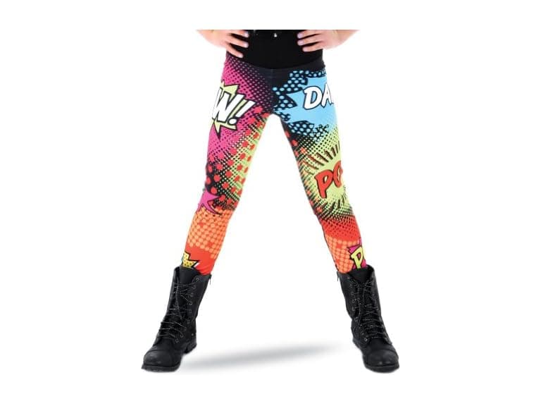Alexandra Collection Women (S) Pop Art Leggings - Image 1