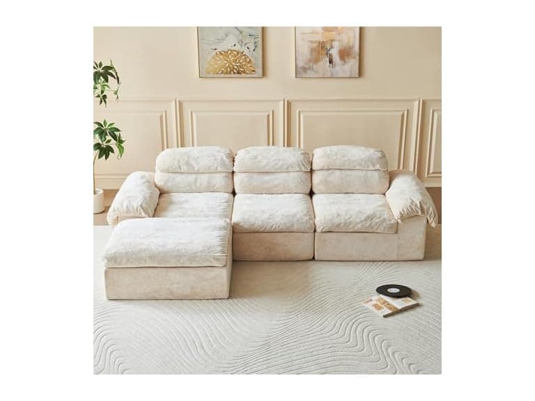 Ayovoch Cloud Couch Modular Beige - Image 1