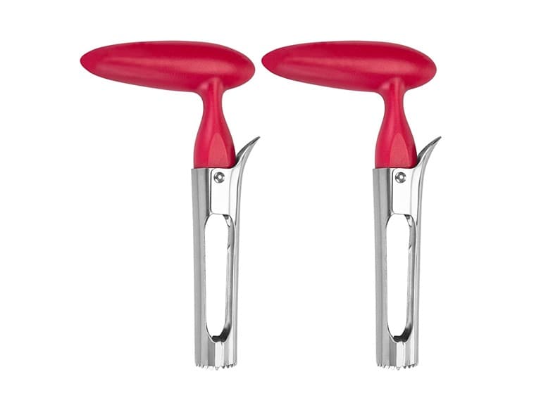 2-Pack: Stainless Steel Fruit Corer - Image 1